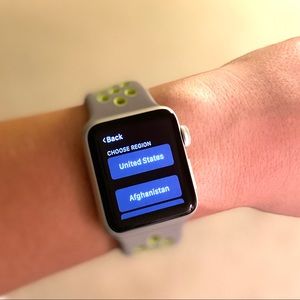 APPLE WATCH NIKE SERIES 2 for parts